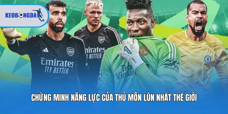 Chứng minh năng lực của thủ môn lùn nhất thế giới